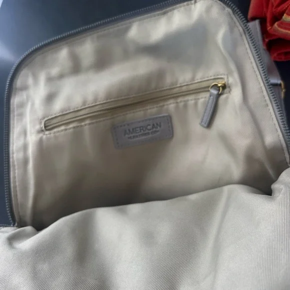 American Leather Co. Women's Gray Backpack - Picture 9 of 12